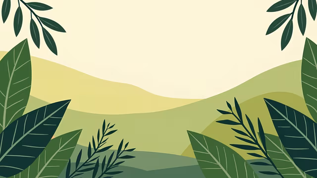 Lush Landscape Illustration