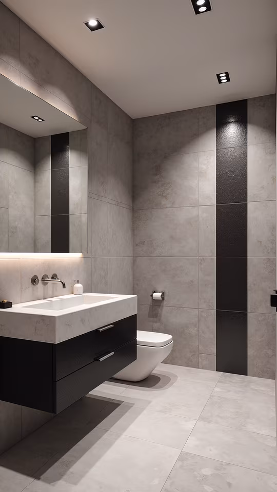 Modern Minimalist Bathroom