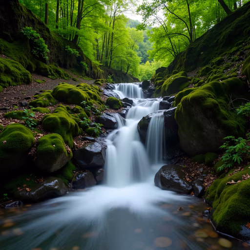 Mossy Forest Stream