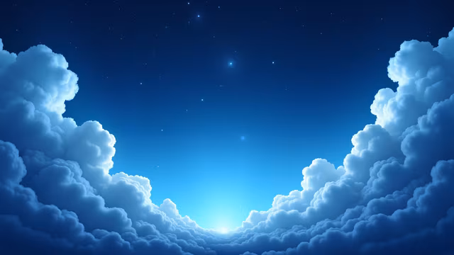 Night Sky Illustration