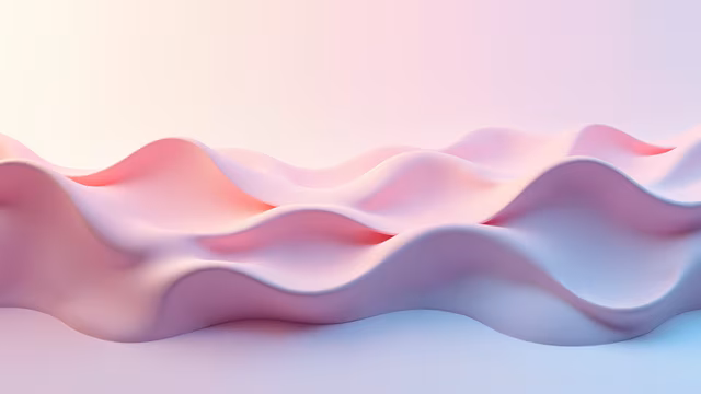 Pastel Waves Illustration