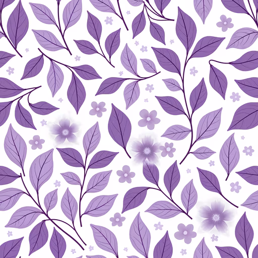 Purple Floral Pattern