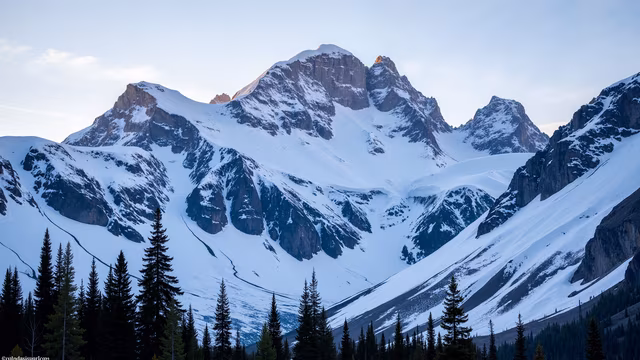 Snow-Capped Peaks