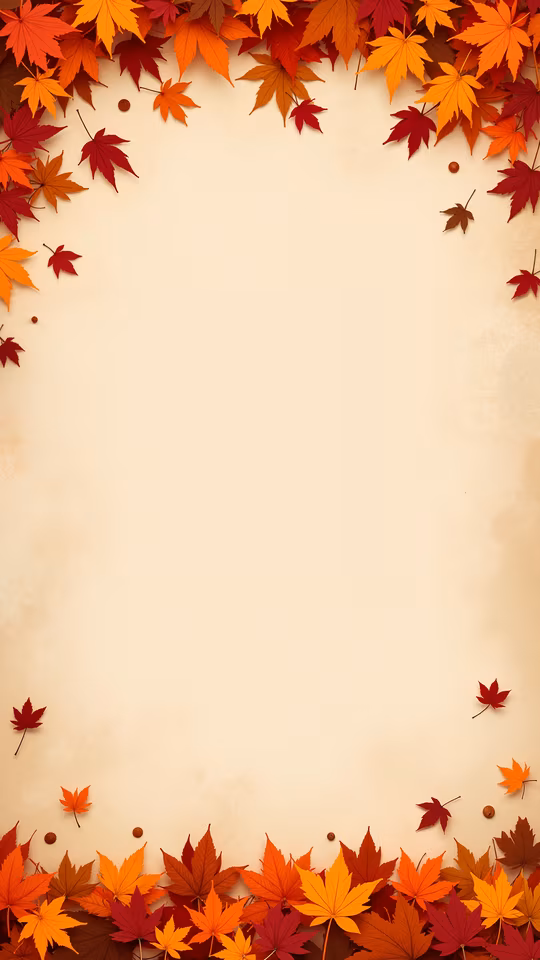 Autumn Leaves Frame