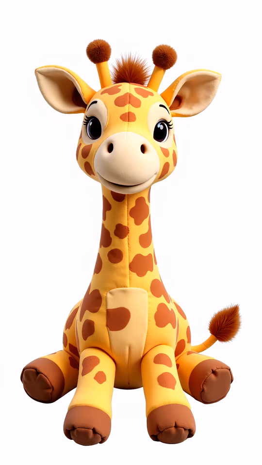 Cartoon Giraffe Plush Toy