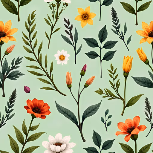 Floral Pattern Illustration