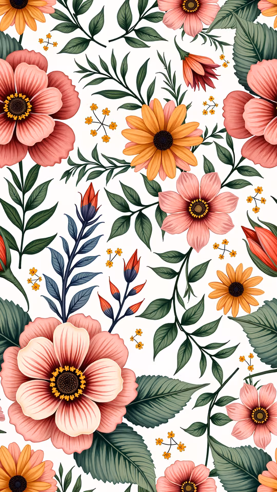 Floral Pattern Illustration