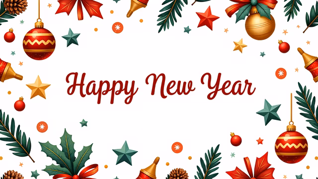 Happy New Year Illustration