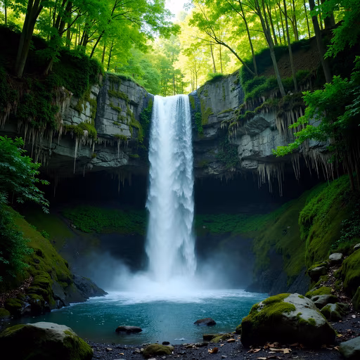 Majestic Waterfall
