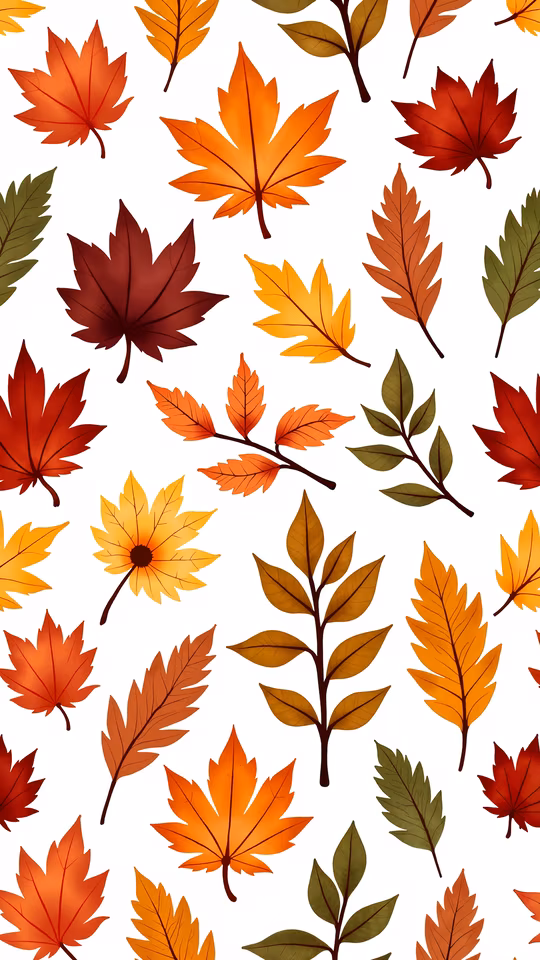 Autumn Leaves Illustration
