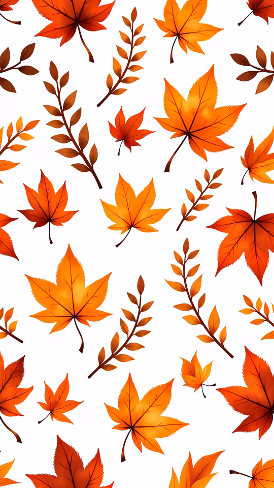 Autumn Leaves Illustration