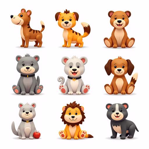 Cartoon Animals Collection