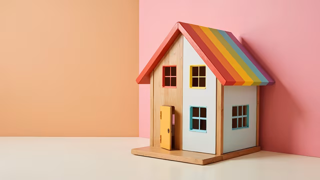Colorful Wooden House