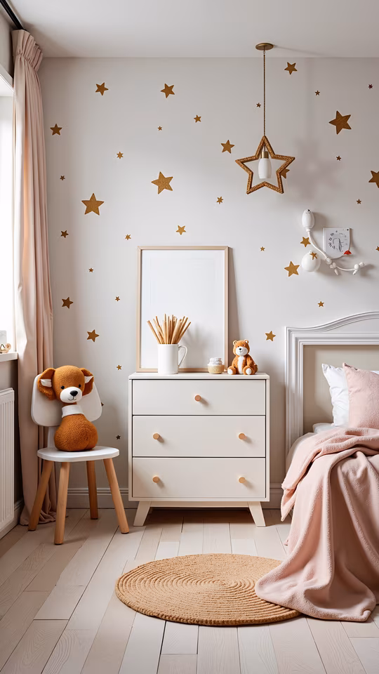 Cozy Starry Children's Room