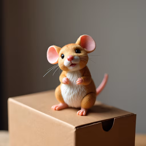 Cute Mouse Illustration