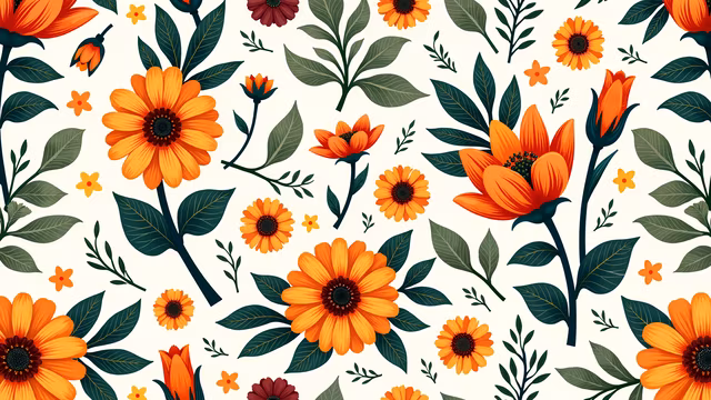 Floral Pattern Illustration