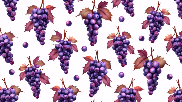 Grapes Illustration