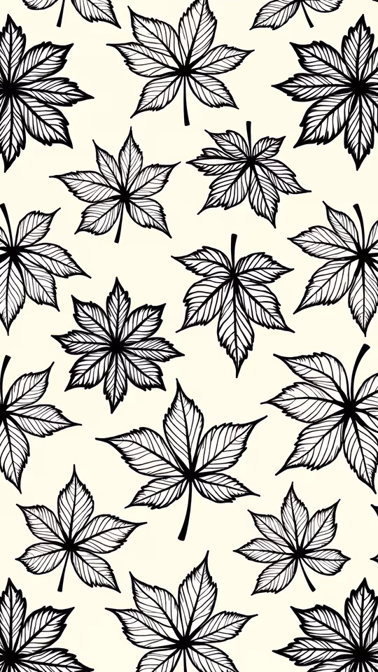 Leaf Pattern Illustration