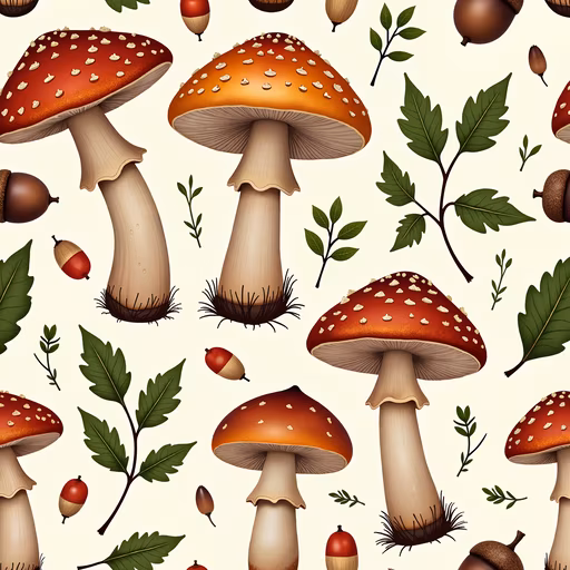 Mushroom Illustration