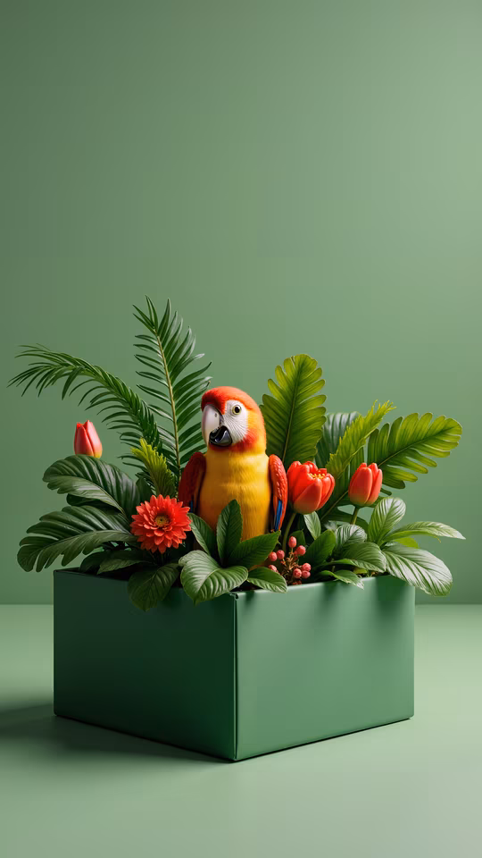 Parrot in a Box