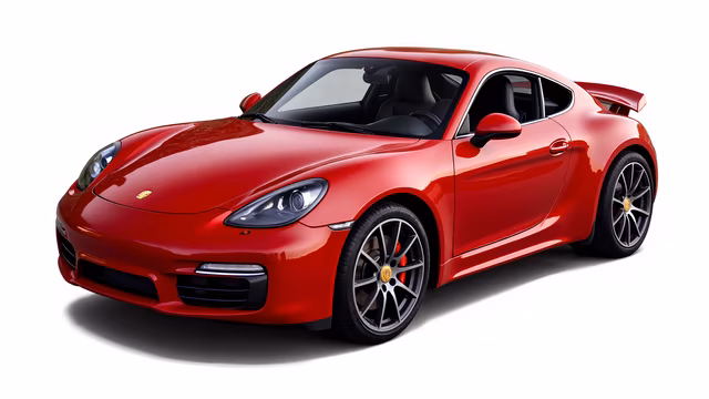 Red Porsche Sports Car
