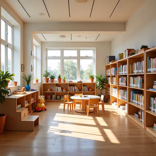 Sunlit Children's Library