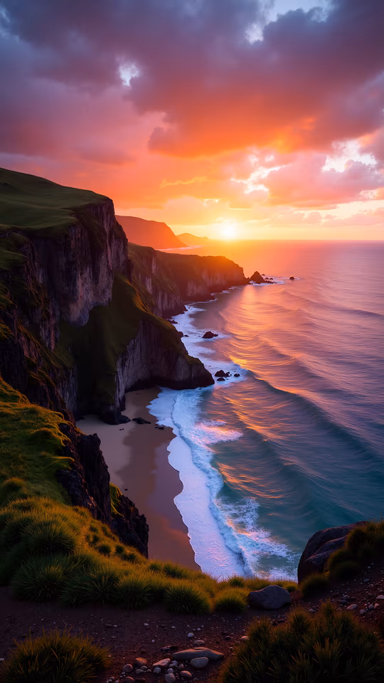 Sunset Cliffside