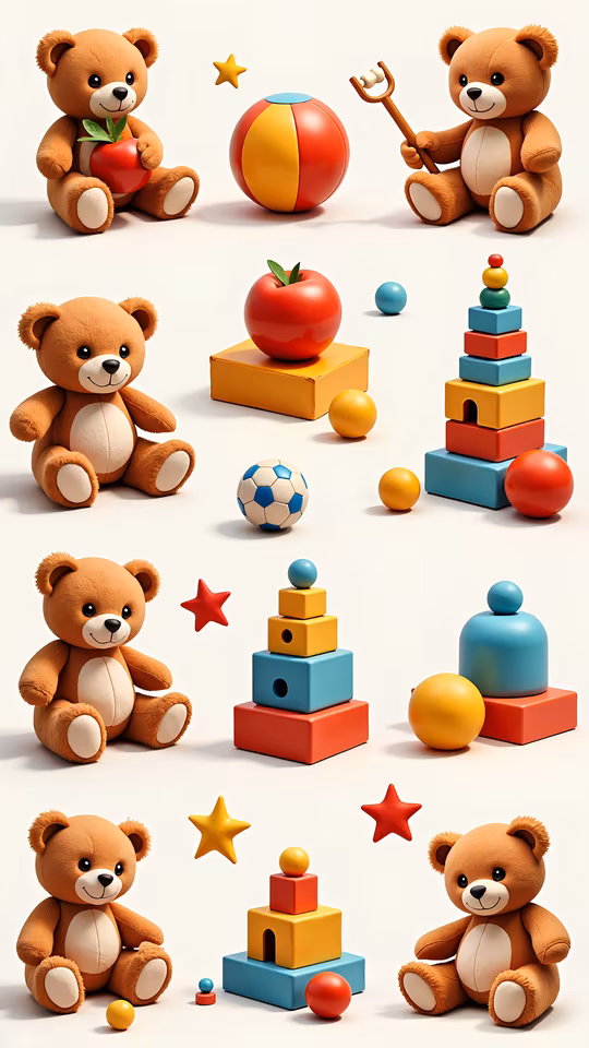 Teddy Bears and Toys