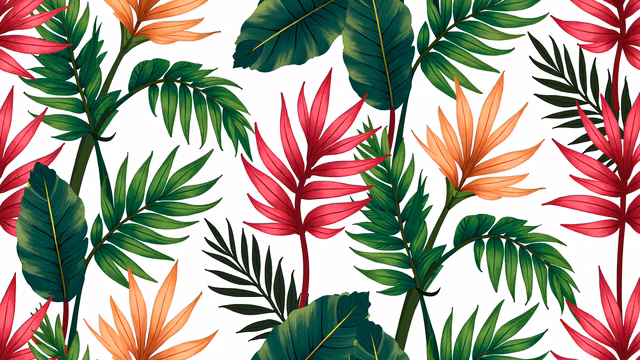 Tropical Paradise Illustration