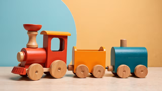 Wooden Toy Train