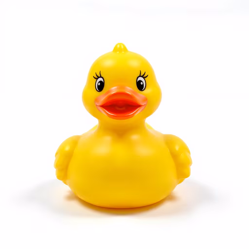 Yellow Rubber Duck Illustration