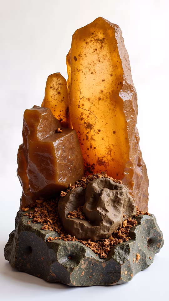 Amber Crystals
