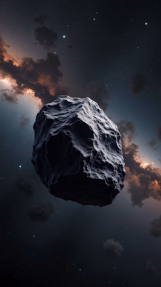 Asteroid in Space