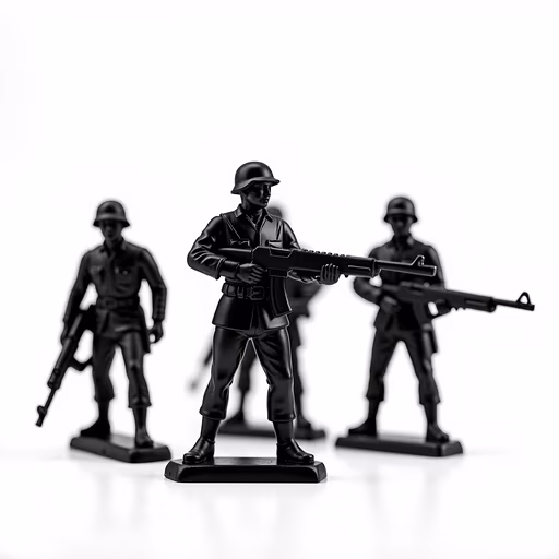Black Toy Soldiers
