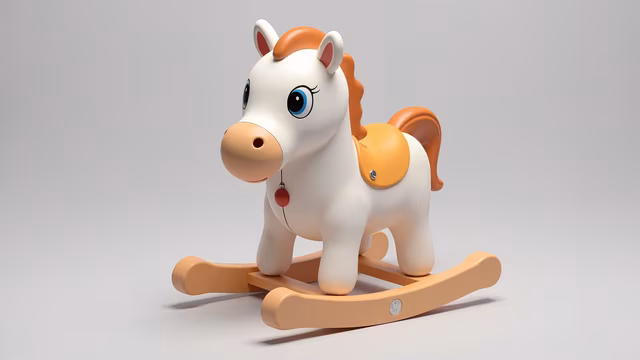 Cartoon Rocking Horse