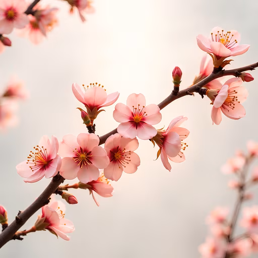Cherry Blossoms in Bloom