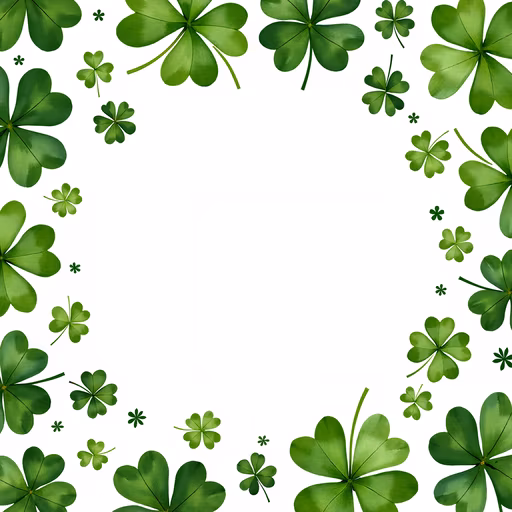Clover Frame Illustration