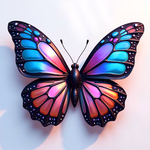 Colorful Butterfly Illustration