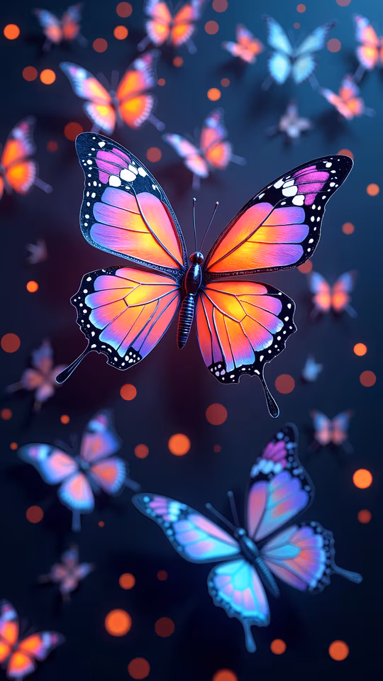 Colorful Butterfly Illustration
