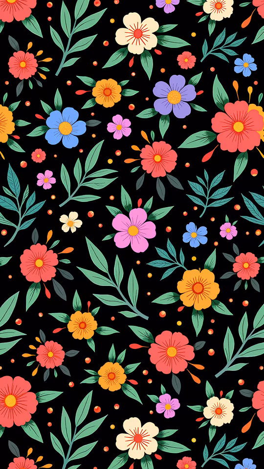 Colorful Floral Pattern