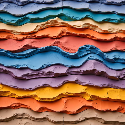 Colorful Textured Layers