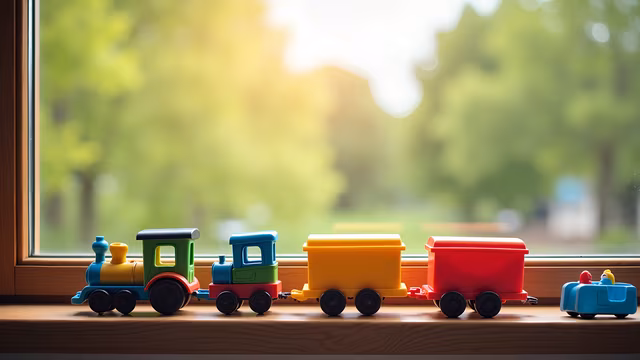 Colorful Toy Train