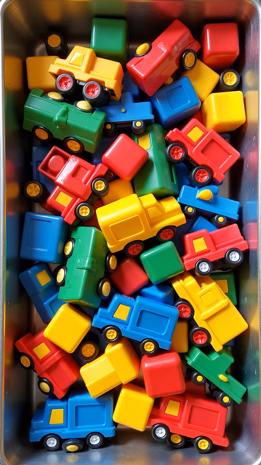 Colorful Toy Trucks