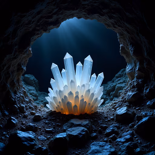 Crystal Cave Illustration