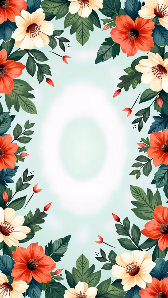 Floral Frame
