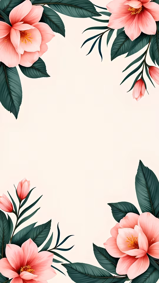 Floral Frame