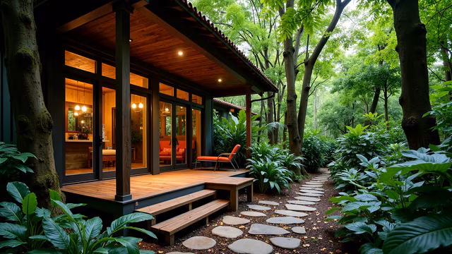 Forest Retreat Illustration