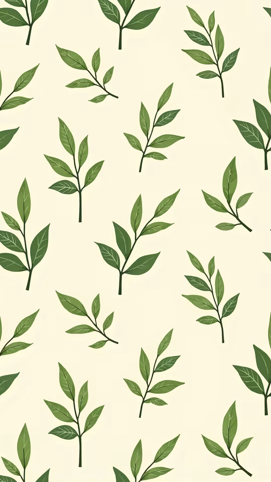 Leafy Pattern Illustration