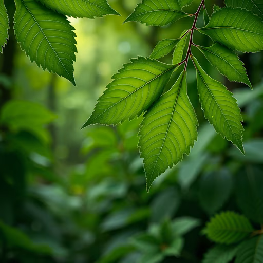 Lush Green Leaves
