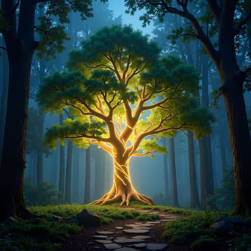 Mystical Forest Tree